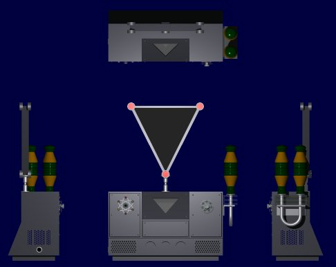 Plan views of an Interocitor