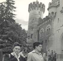 tourists in the 50s