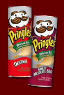 mmmm...low fat Pringles...